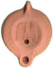 replica roman oil lamp